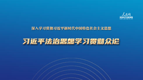 习近平法治思想学习贯彻众论